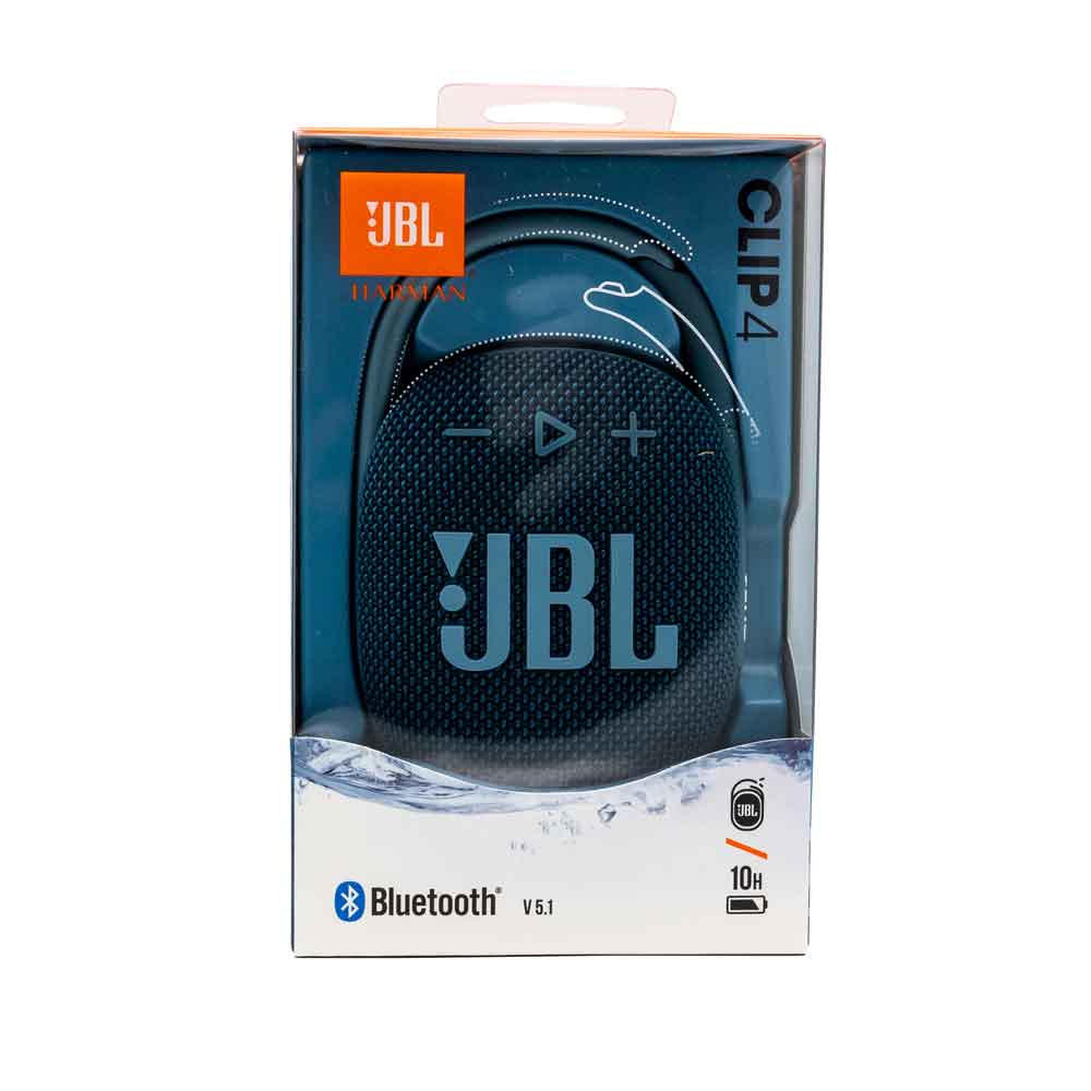 JBL CLIP 4 Bluetooth Lautsprecher, blau JBL CLIP 4 Bluetooth Lautsprecher, blau